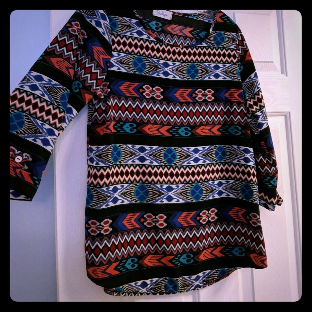 Patterned Blouse